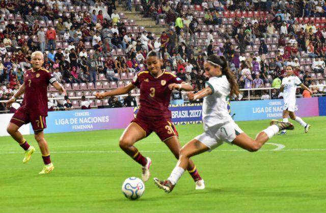 Selección femenina recibe una goleada de parte de Venezuela 
