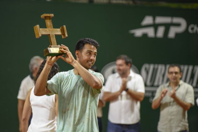 Hugo Dellien es el campeón  del Challenger Bolivia Open