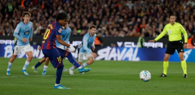 El Barcelona suma los puntos pero se queda sin Lamine Yamal