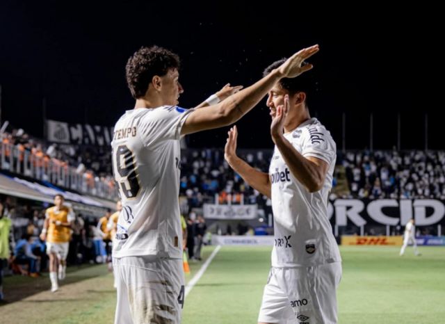 Miguelito y otra actuación con nota alta en el Santos