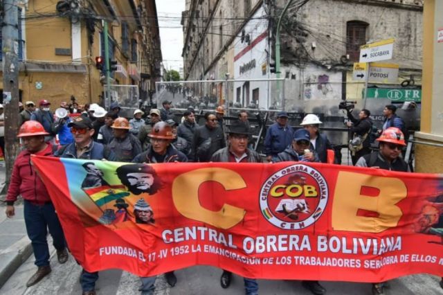 “Por seguridad”, la COB suspende el ampliado donde decidiría si asiste ...