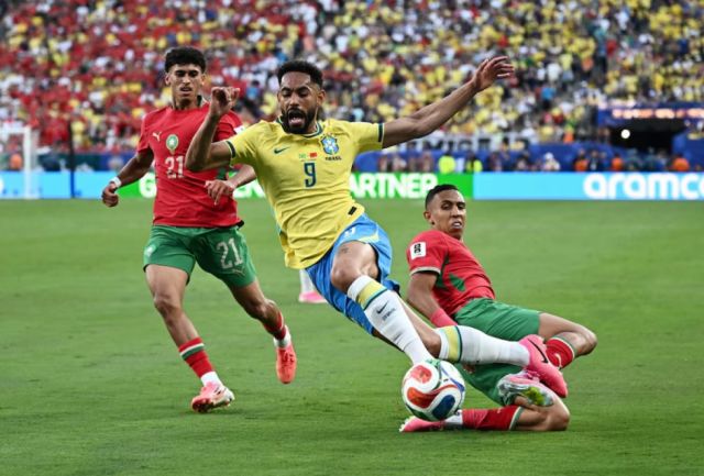 Brasil y Marruecos empataron en  un atractivo partido del Grupo C 