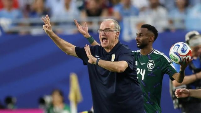 La autocrítica de Bielsa tras el empate de Uruguay 