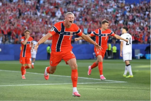 Noruega golea a Irak  con un  doblete de Erling Haaland
