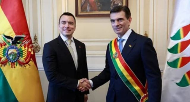 Noboa y Rodrigo Paz se reunirán en Paraguay durante la Cumbre del Mercosur