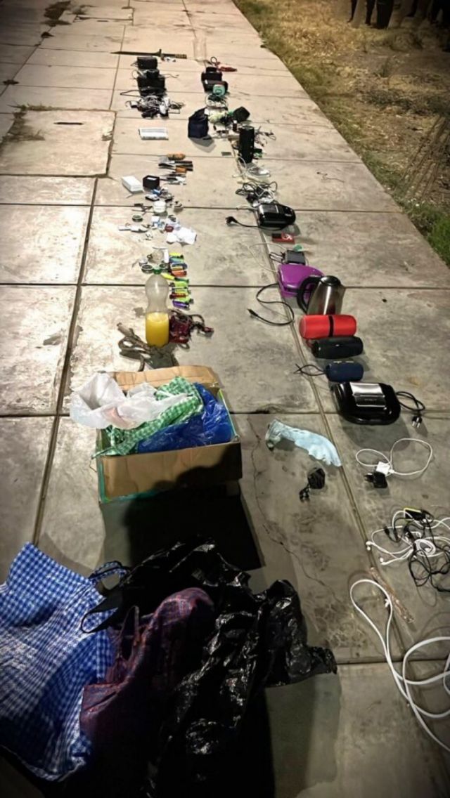 Requisa en el penal de El Abra secuestra armas, droga y celulares