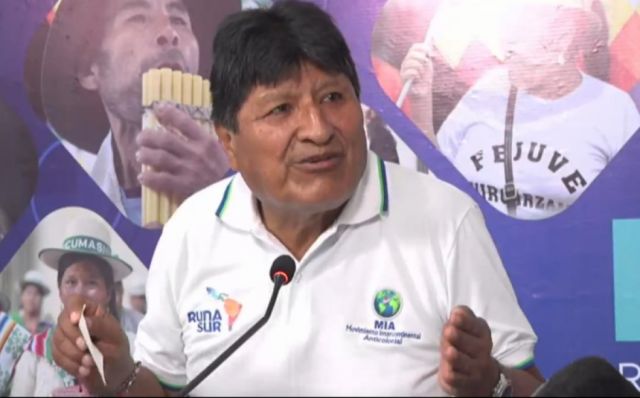 Evo afirma que convocatoria de Paz a gobernadores y alcaldes por el 50/50 en Sucre es “una mamada”