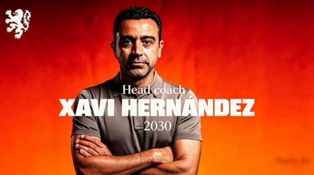 Xavi Hernández es el nuevo seleccionador de Países Bajos
