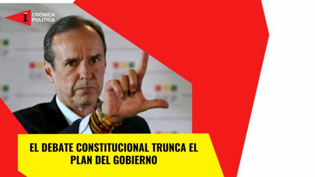 El debate constitucional trunca el plan del Gobierno
