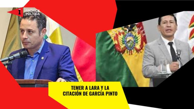Temer a Lara como bandera y la citación de García Pinto