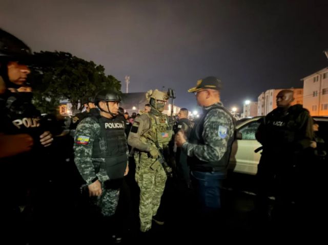 Militares de EEUU participan en operativos en Ecuador