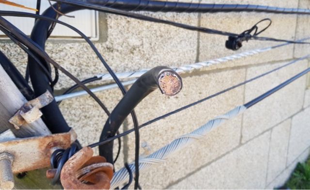FELCC atrapa a ladrones de cables