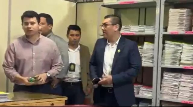 Intervienen oficina de jueza que presuntamente se reunió con Marset 