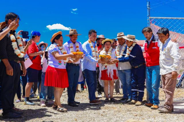 San Jacinto Sud estrena un sistema de agua potable