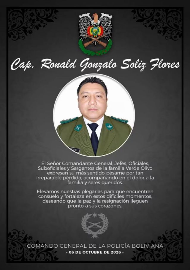 Capitán de la Policía falleció tras la prueba física de su examen de ascenso