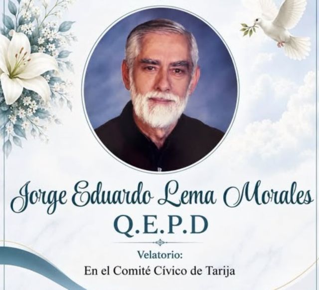 Falleció Jorge Lema Morales, exlíder cívico y catedrático de la UAJMS 