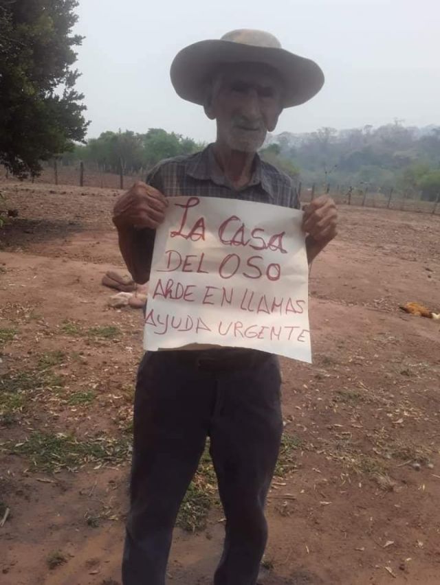 Comunarios de Tariquía piden ayuda aérea por incendios en la reserva de Tarija
