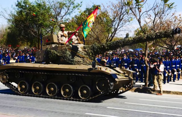 Parada Militar por los 198 años de las FFAA de Bolivia, en imágenes