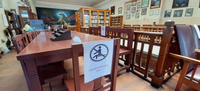 Biblioteca en tiempos de pandemia