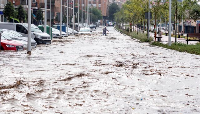 Imágenes de los efectos de las inundaciones por las fuertes lluvias en España