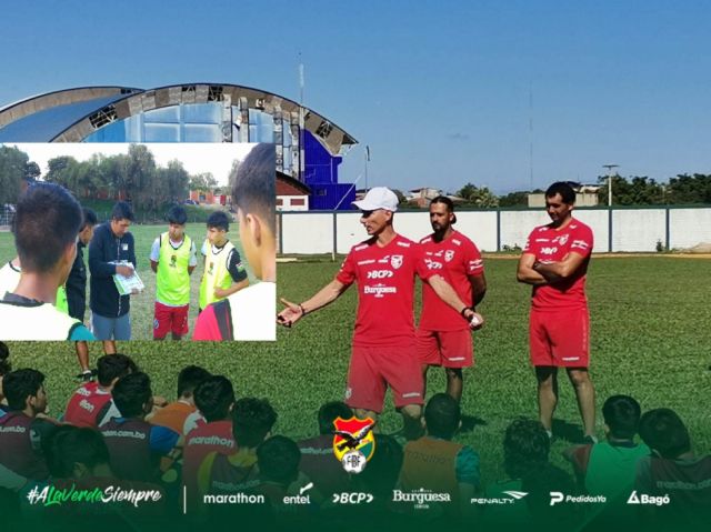 Selección Sub-15: La información que le pasó Pacheco  a Escobar para el microciclo en Tarija