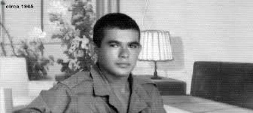 Oscar López Rivera, poco tiempo antes de ingresar a prisión, donde estuvo 36 años