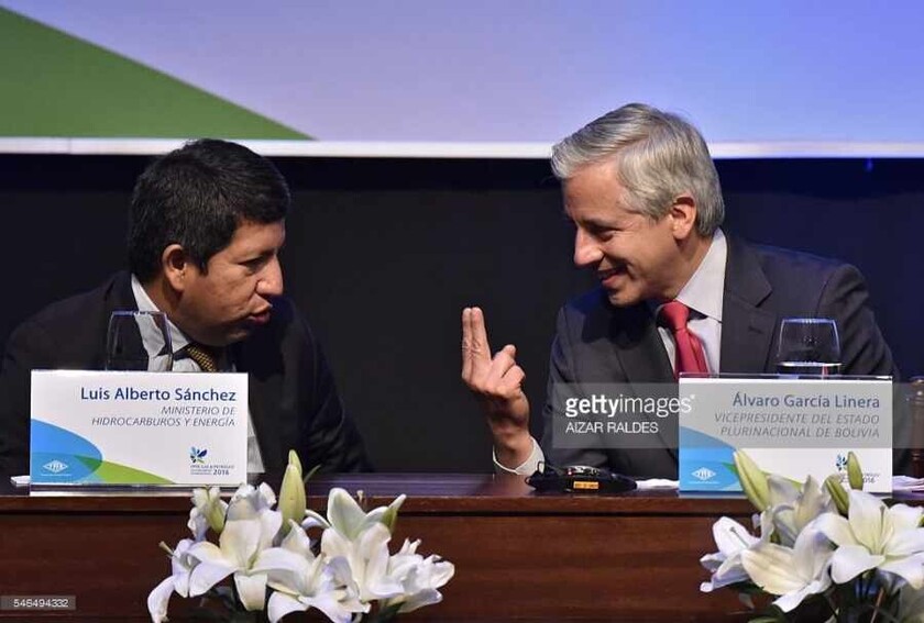 Luis Alberto Sánchez y Alvaro García Linera. A Sánchez le tocó inaugurar y clausurar el VII Congreso de YPFB. Ni Evo ni García Linera, aparecieron en la hora crítica de...