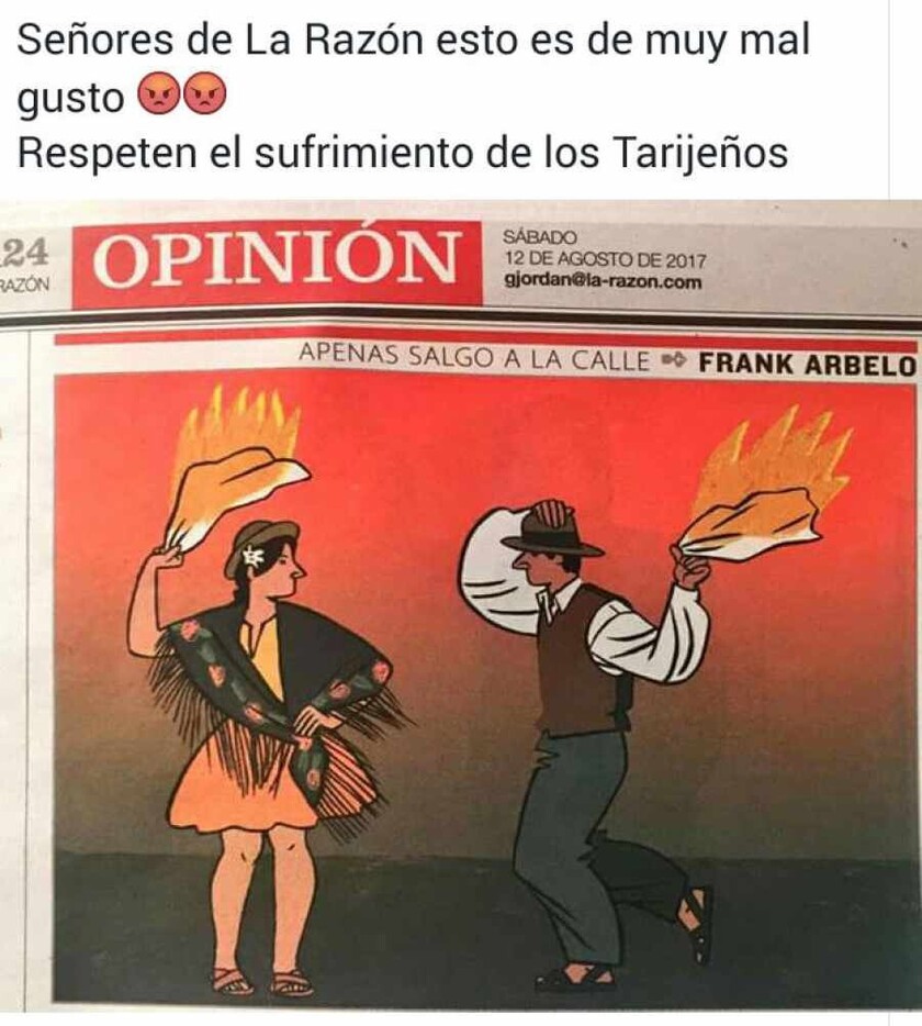La Razón, ta jodiu
