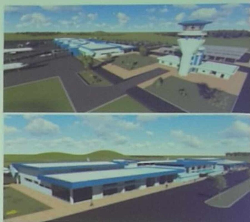 Así quedaría la terminal aeroportuaria luego de las ampliaciones planificadas por el gobierno central
