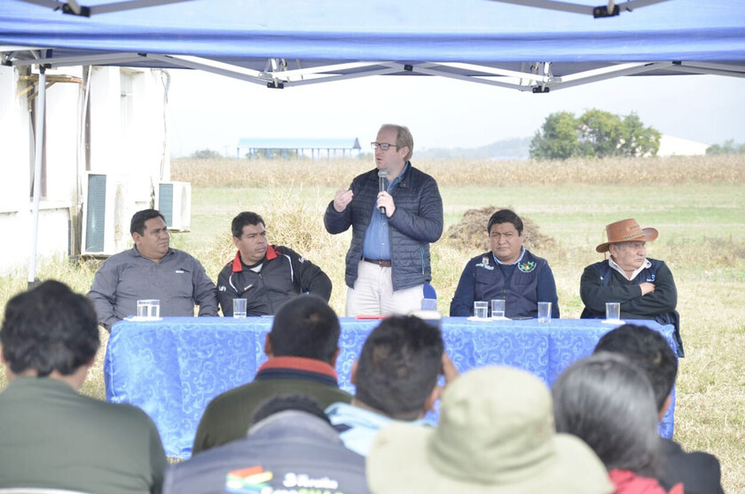 ACTO DE ENTREGA DE PREDIOS DEL SEDAG AL GOBIERNO REGIONAL