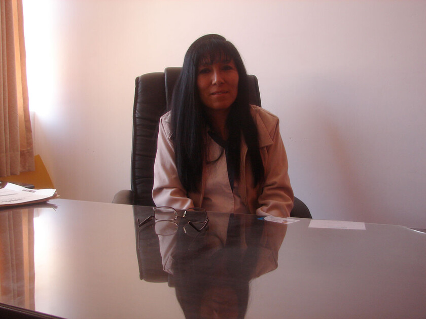 RAQUEL CAERO RODRIGUEZ DIRECTORA DE INTRAID TARIJA