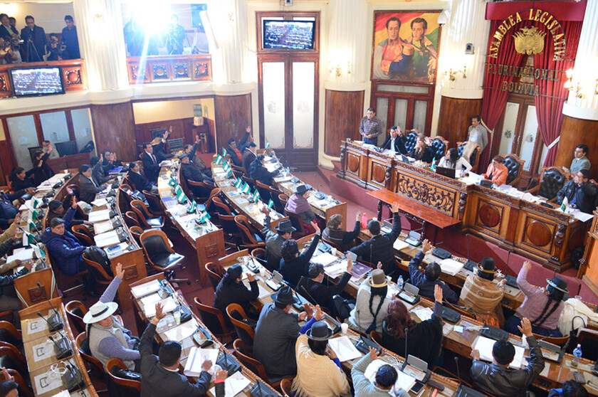 CAMARA DE DIPUTADOS EN BOLIVIA