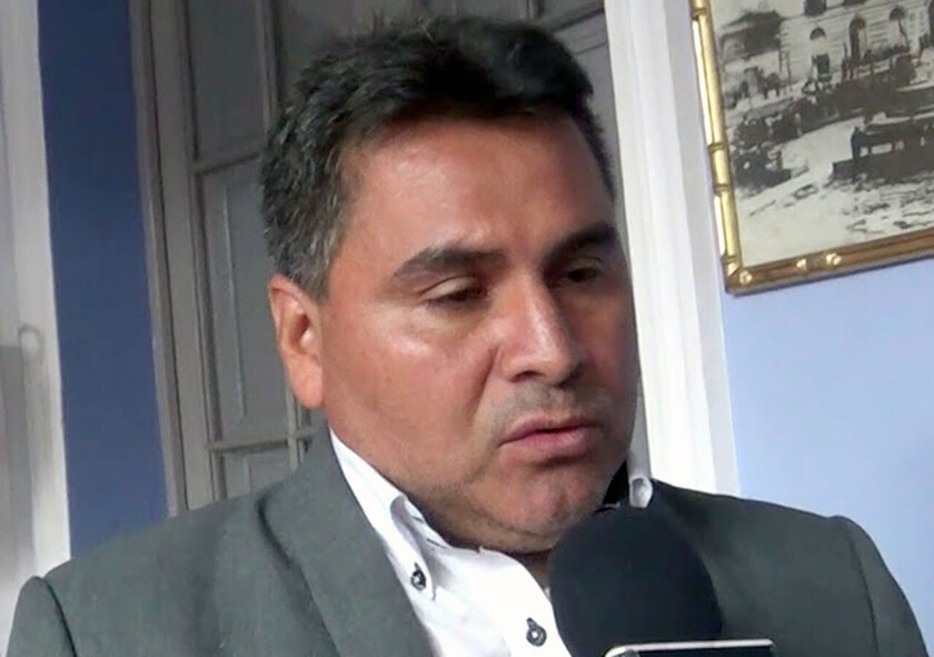 PABLO AGUIRRE PRESIDENTE DEL COLEGIO DE ARQUITECTOS TARIJA