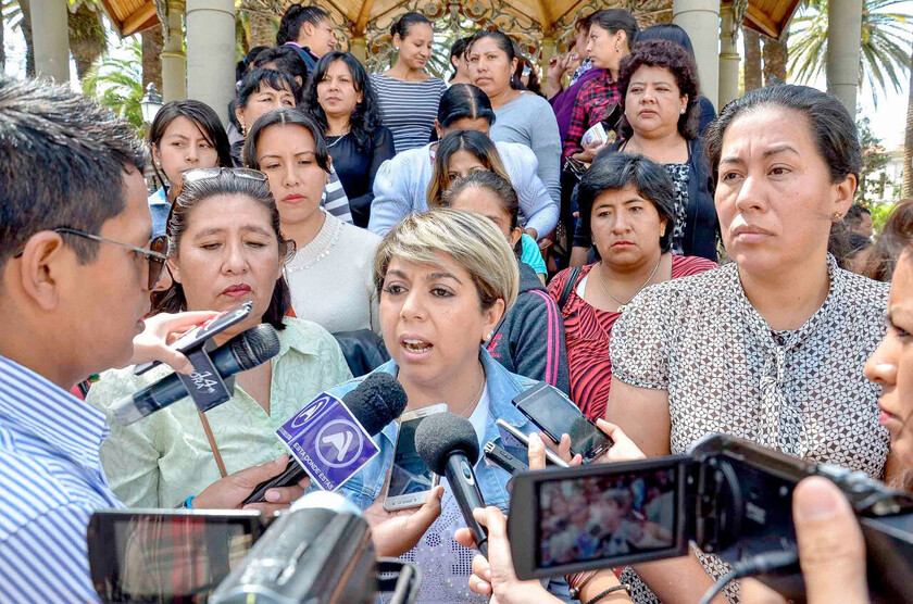DIRECTORA DEL FOPEDT LILY MORALES TARIJA
