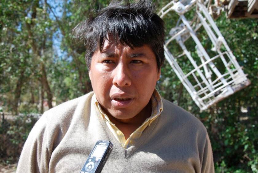 RESPONSABLE DE LA DEFENSORIA DE LA NIÑEZ RAMIRO PEREZ TARIJA