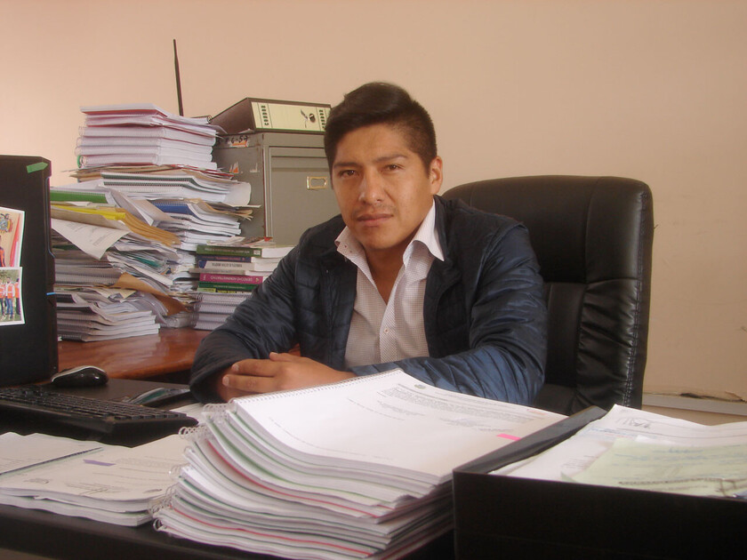 YOSIMARK PEREIRA JEFE DE MEDIO AMBIENTE DEL MUNICIPIO