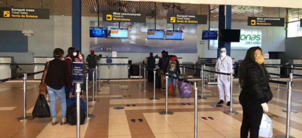 En los aviones sólo se ocuparán asientos de ventanilla y pasillo