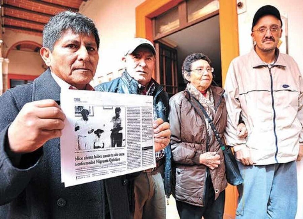 Tárraga, el tarijeño  que según pacientes  cura el cáncer
