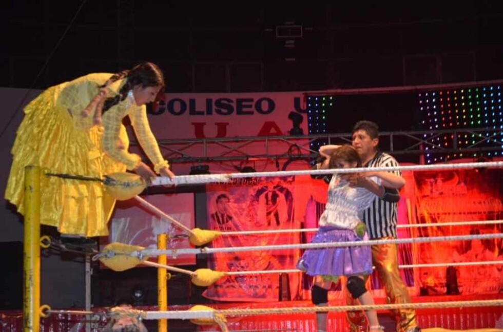 “Juanita la cariñosa” y  su lucha detrás del ring