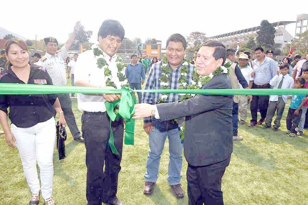 Pasto sintético en el Chaco