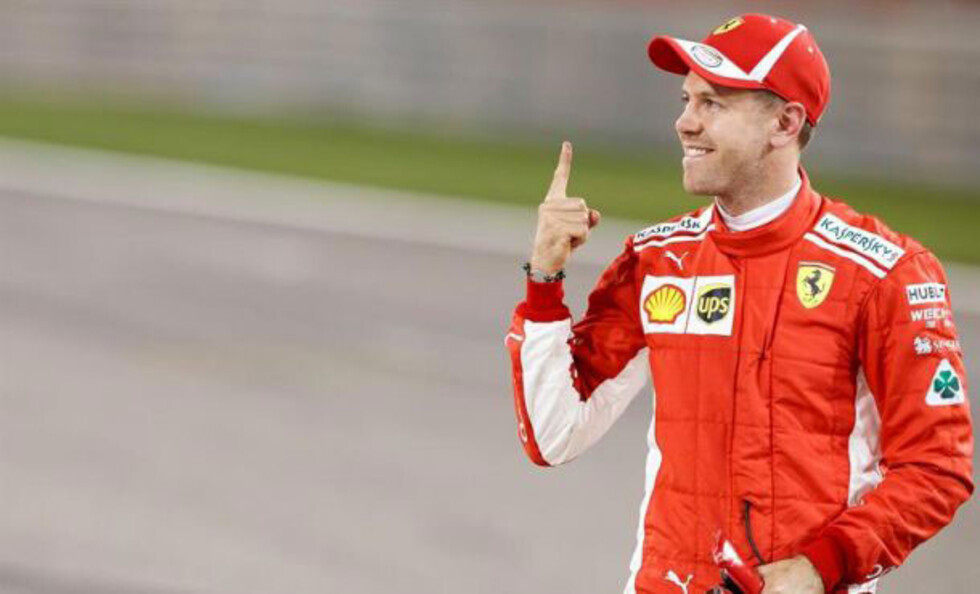 Vettel saldrá desde la “pole” y Ferrari copa la primera fila