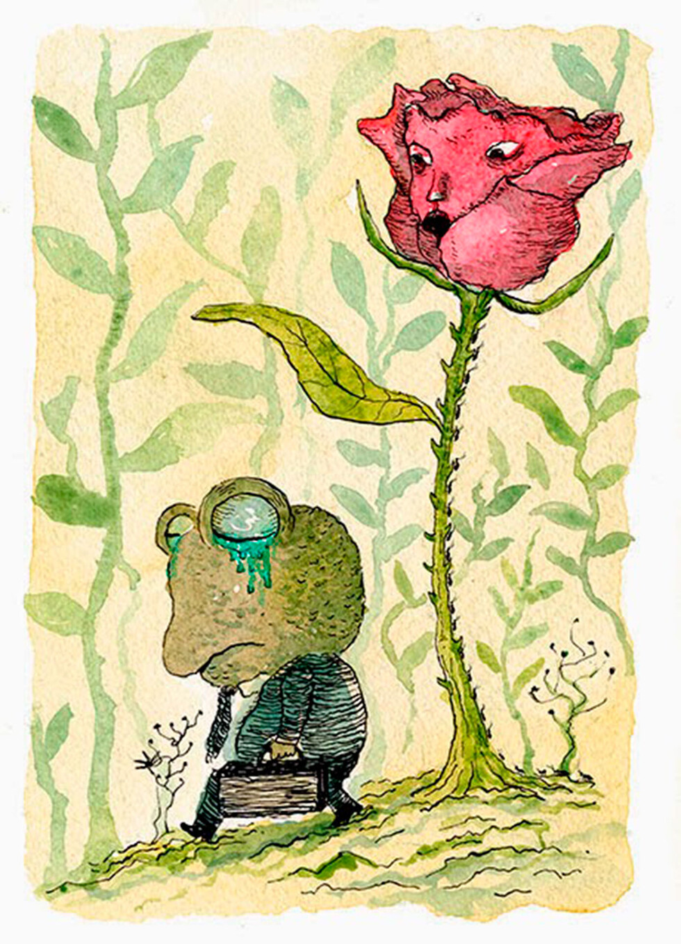 La rosa y el sapo