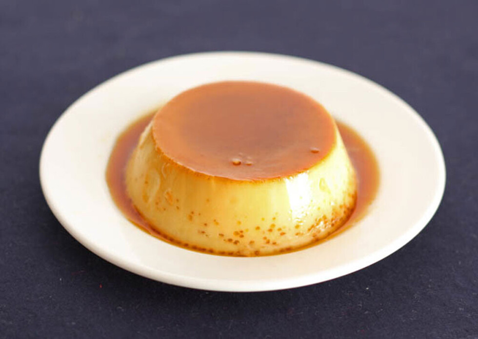 El flan en la nutrición