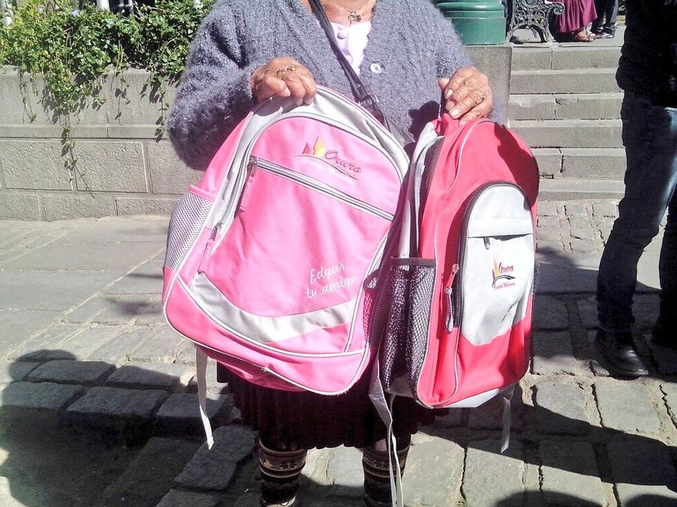 Mochilas: imputan a Alcalde de Oruro