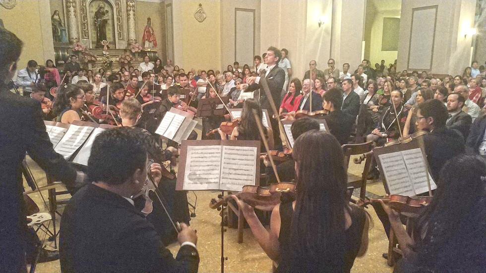 La Orquesta Filarmónica de Tarija