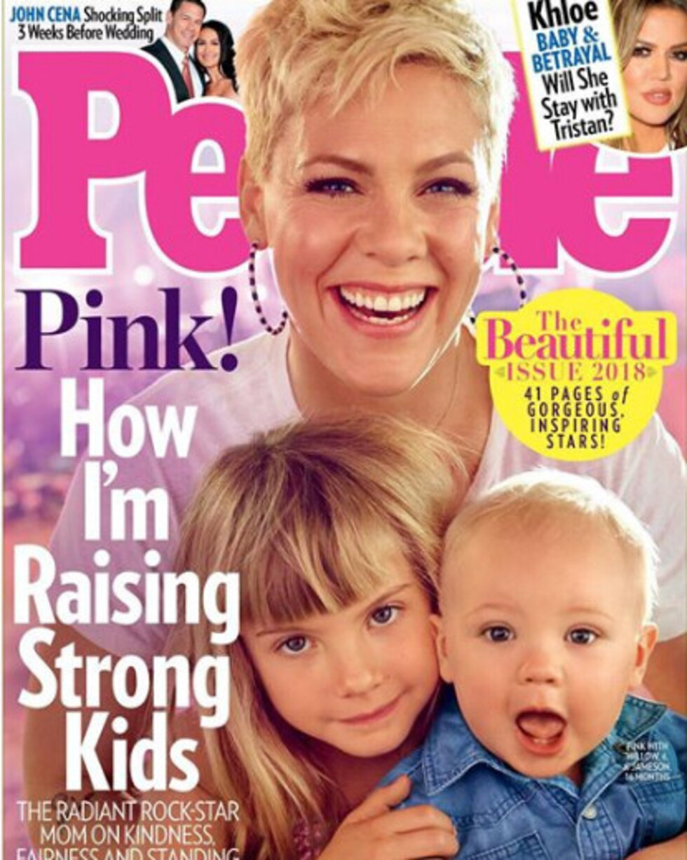 Pink es la más bella del espectáculo