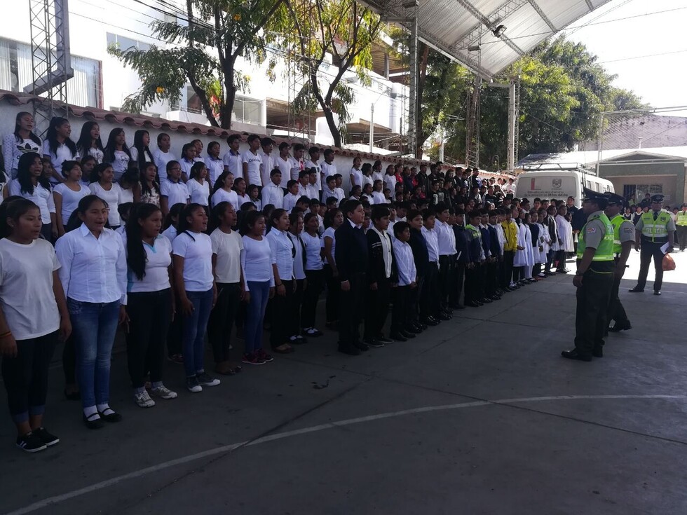 Policía lanzó las Brigadas Escolares de Seguridad