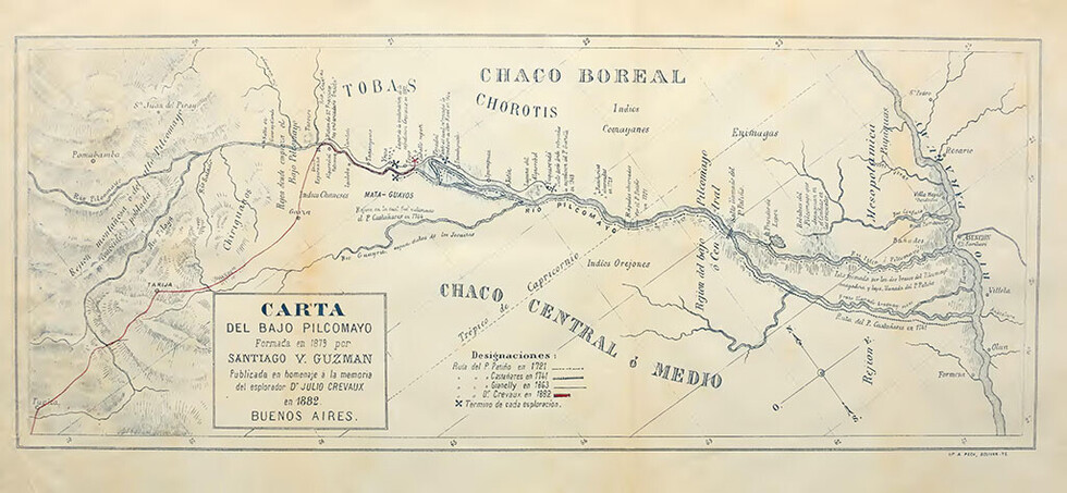 El Explorador J. Crevaux y El Río Pilcomayo Por: Santiago V. Guzmán (Segunda parte)
