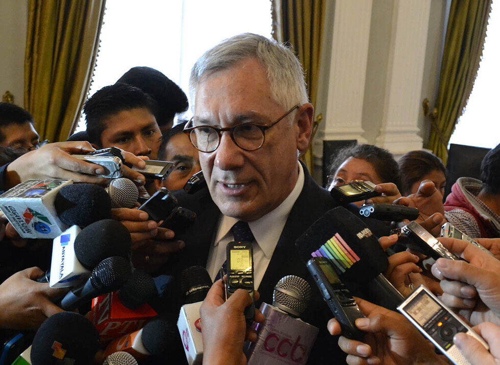 Rodríguez Veltzé no será candidato en comicios 2019
