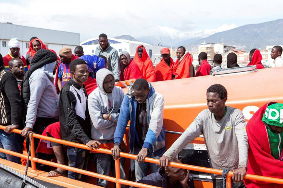 España rescata 186 inmigrantes en el Mediterráneo